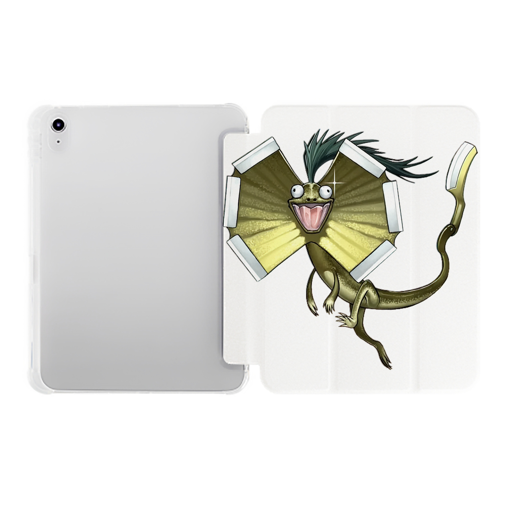 （画像用） 遊☆戯☆王 Yu-Gi-Oh! IPad ケース ペン収納付き 三つ折りスタンド PUレザー×シリコン 対応機種9.5/10.5/10.9インチ